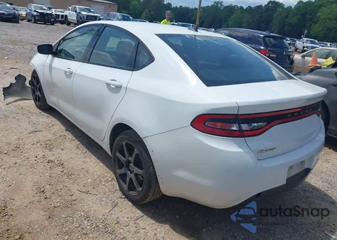 2016 Dodge Dart Se from USA, damaged, VIN 1C3CDFAA2GD578586